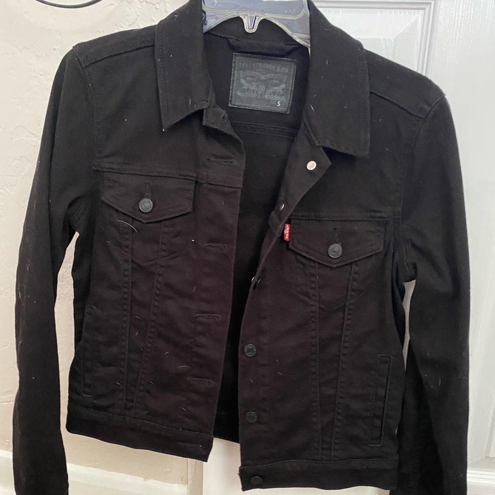 Levi’s jean jacket black